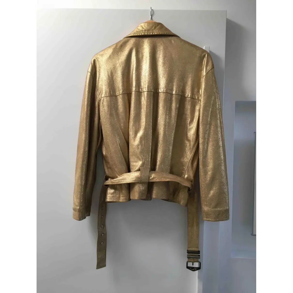 Gianni Versace Leather biker jacket for sale - Vintage