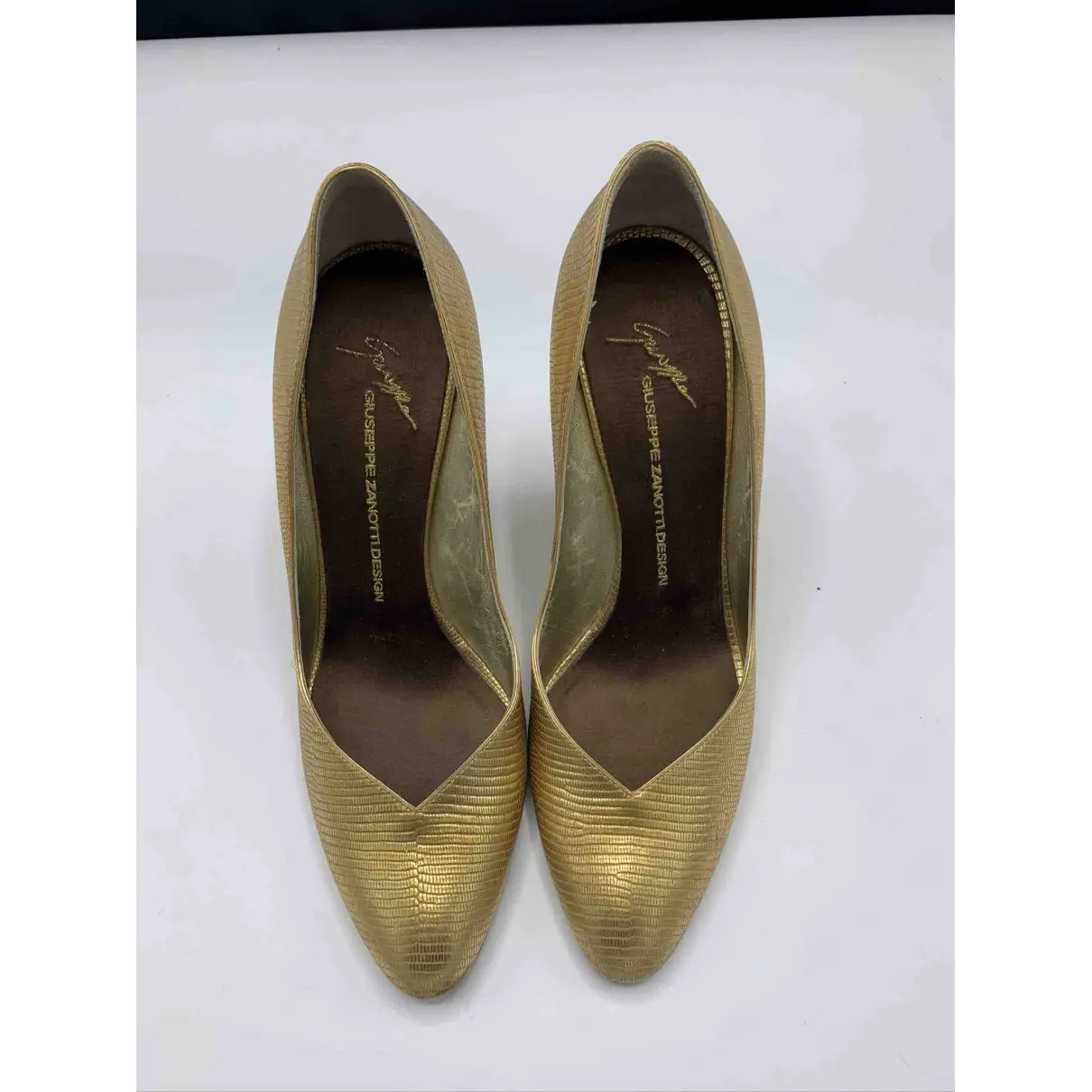 Leather heels Giuseppe Zanotti - Vintage