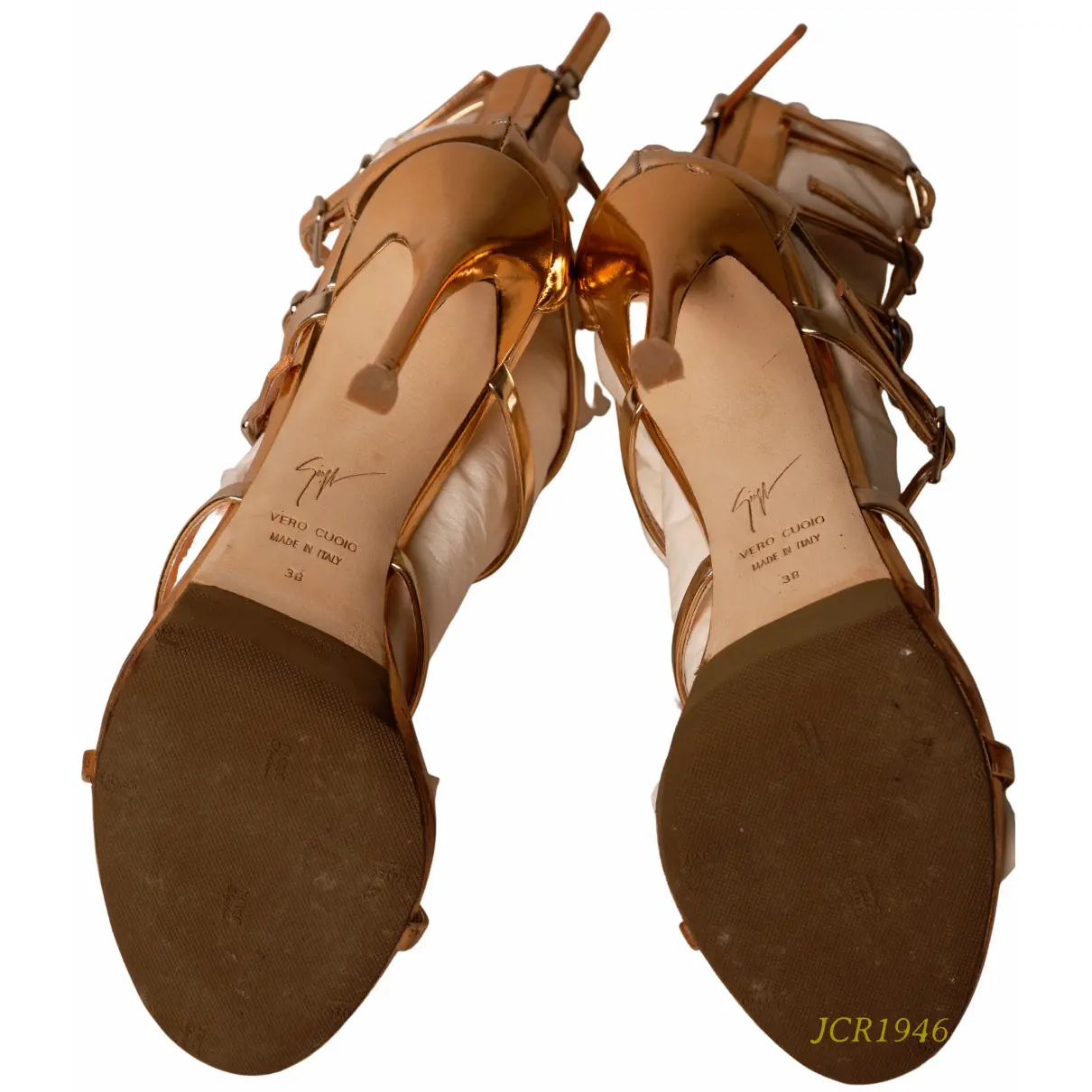 Leather sandal Giuseppe Zanotti