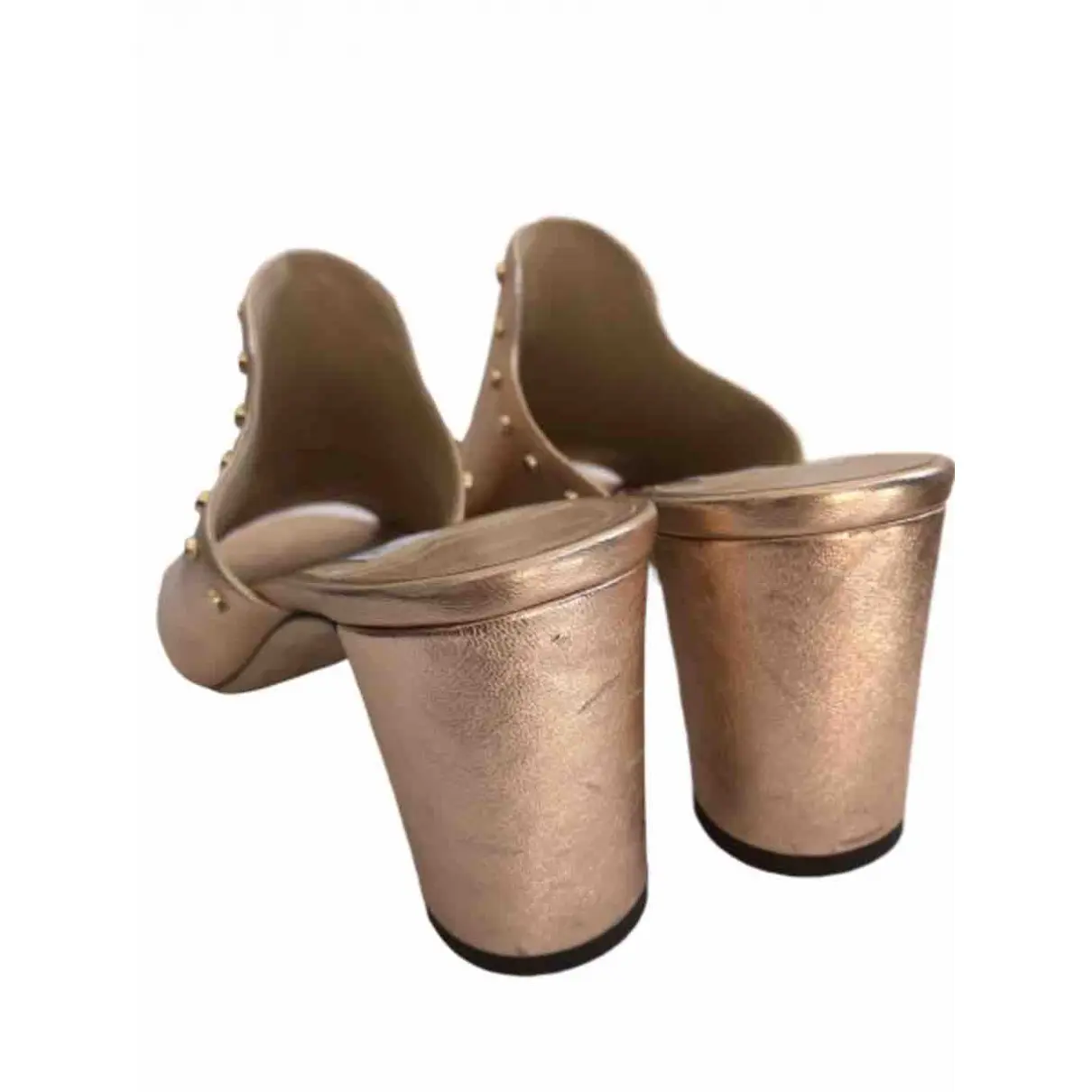 Buy Jimmy Choo Leather mules & clogs online