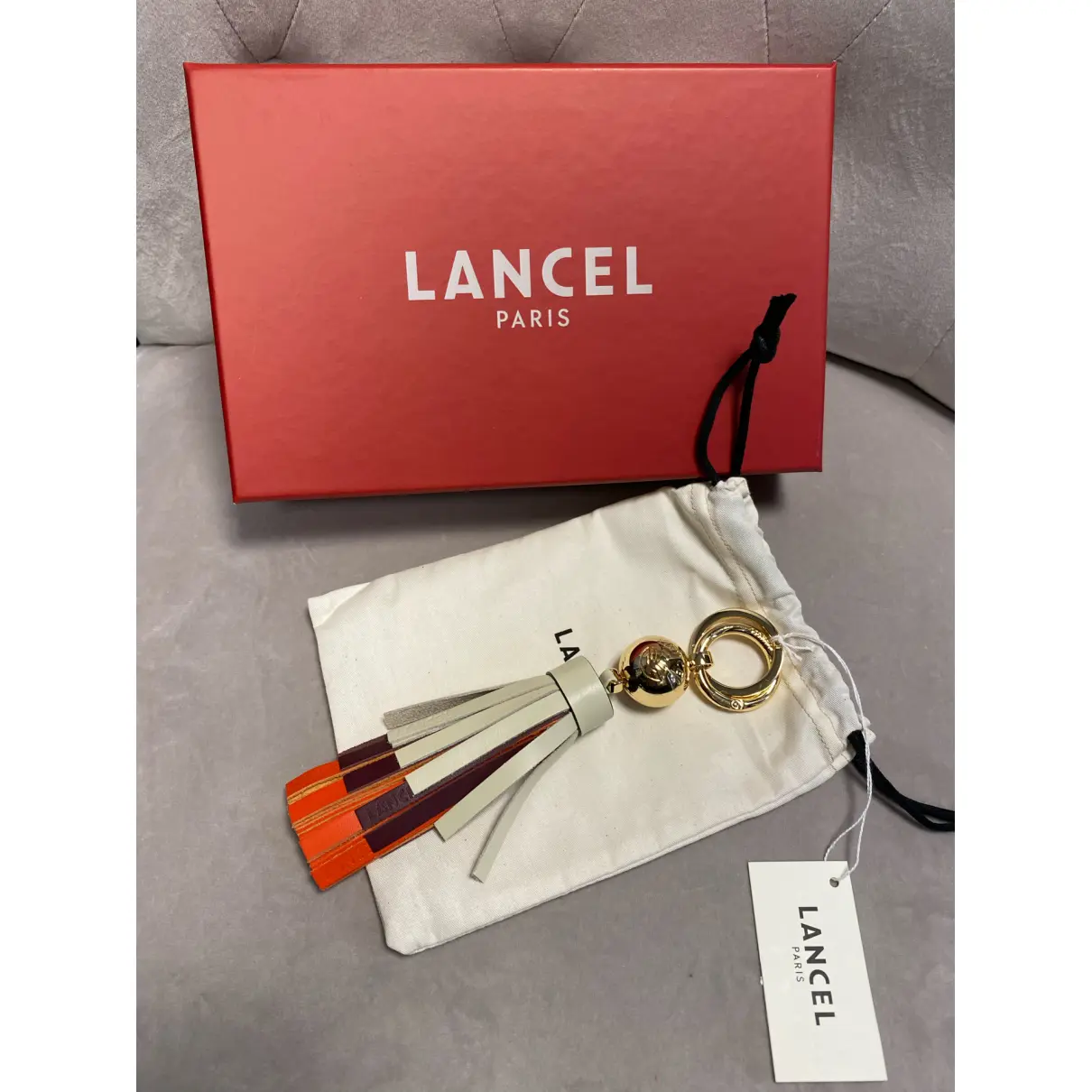 Buy Lancel Leather bag charm online