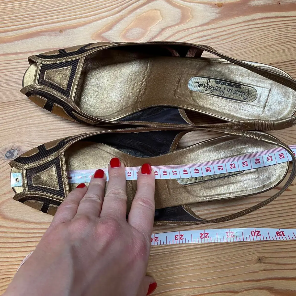 Leather sandals MARIO BOLOGNA - Vintage