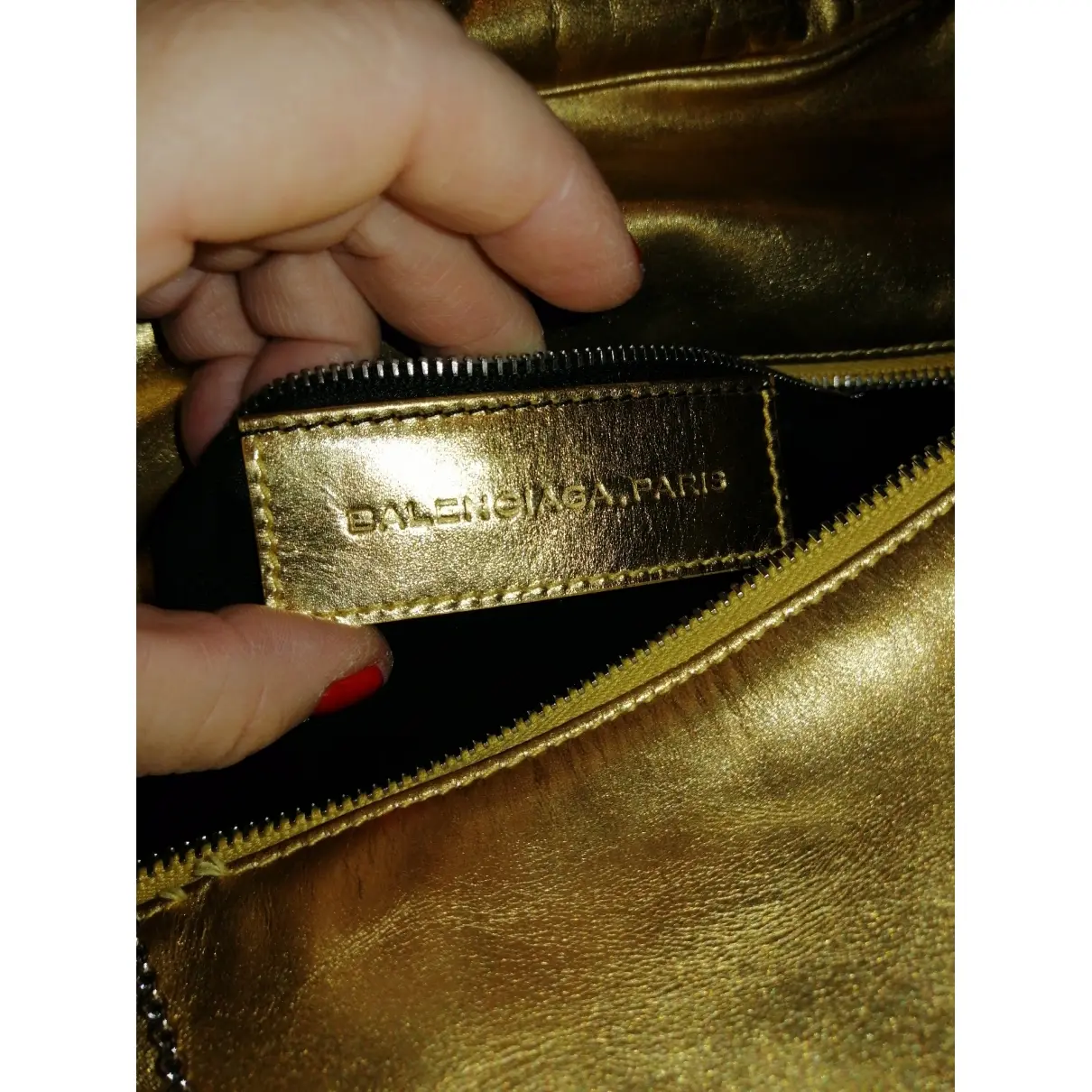 Buy Balenciaga Monday Bowling leather handbag online