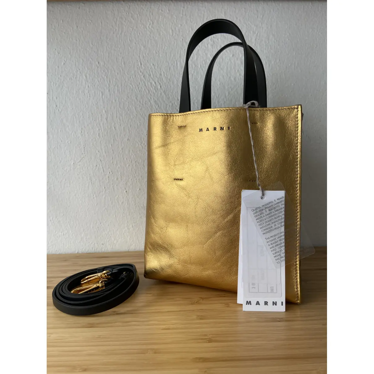 Buy Marni Museo leather crossbody bag online