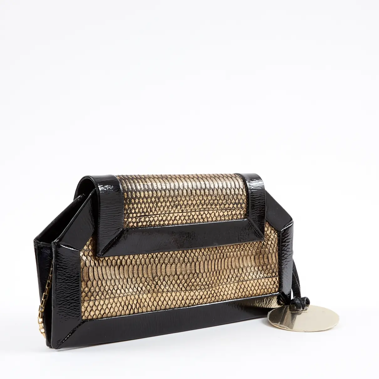 Pierre Hardy Leather clutch bag for sale