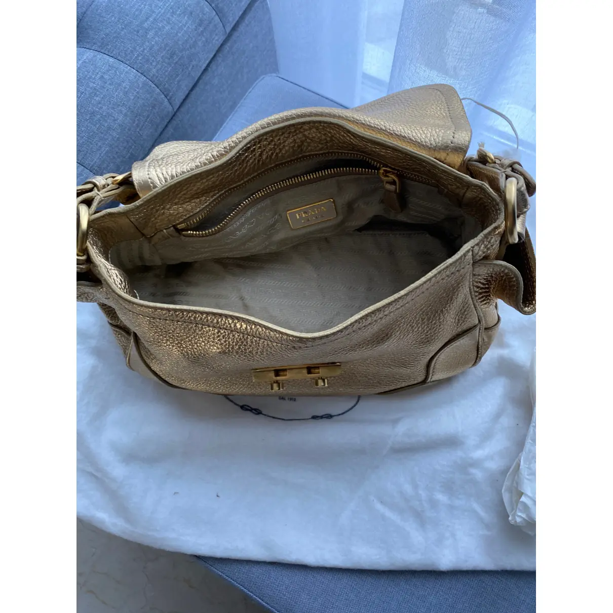 Buy Prada Leather handbag online