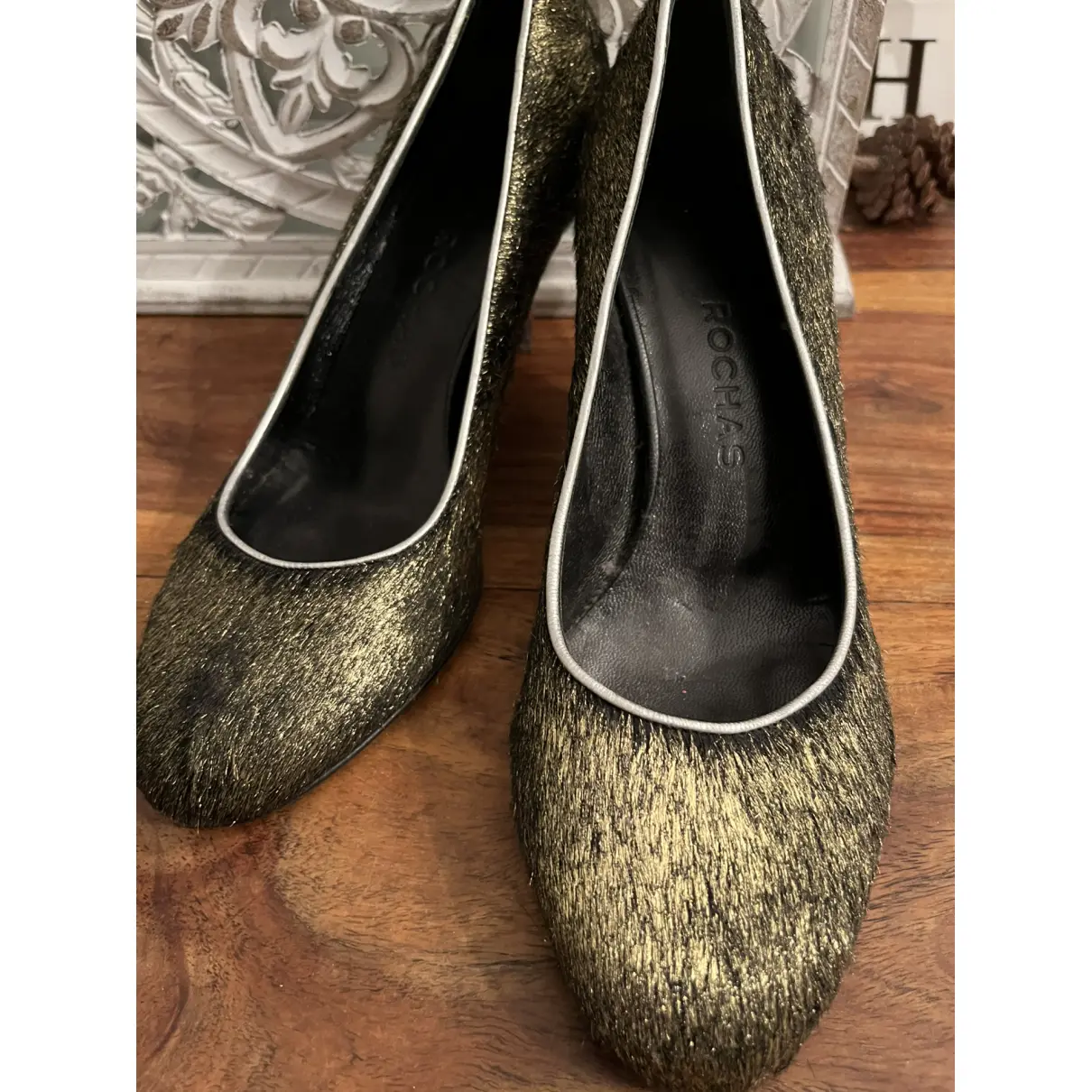 Buy Rochas Leather heels online