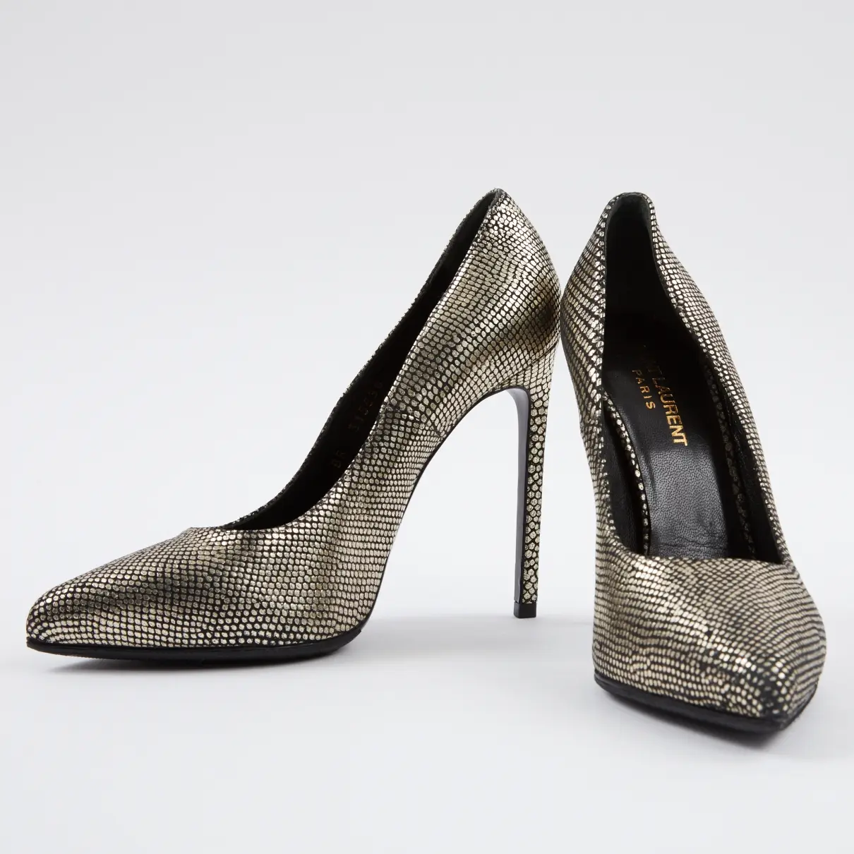 Saint Laurent Leather heels for sale