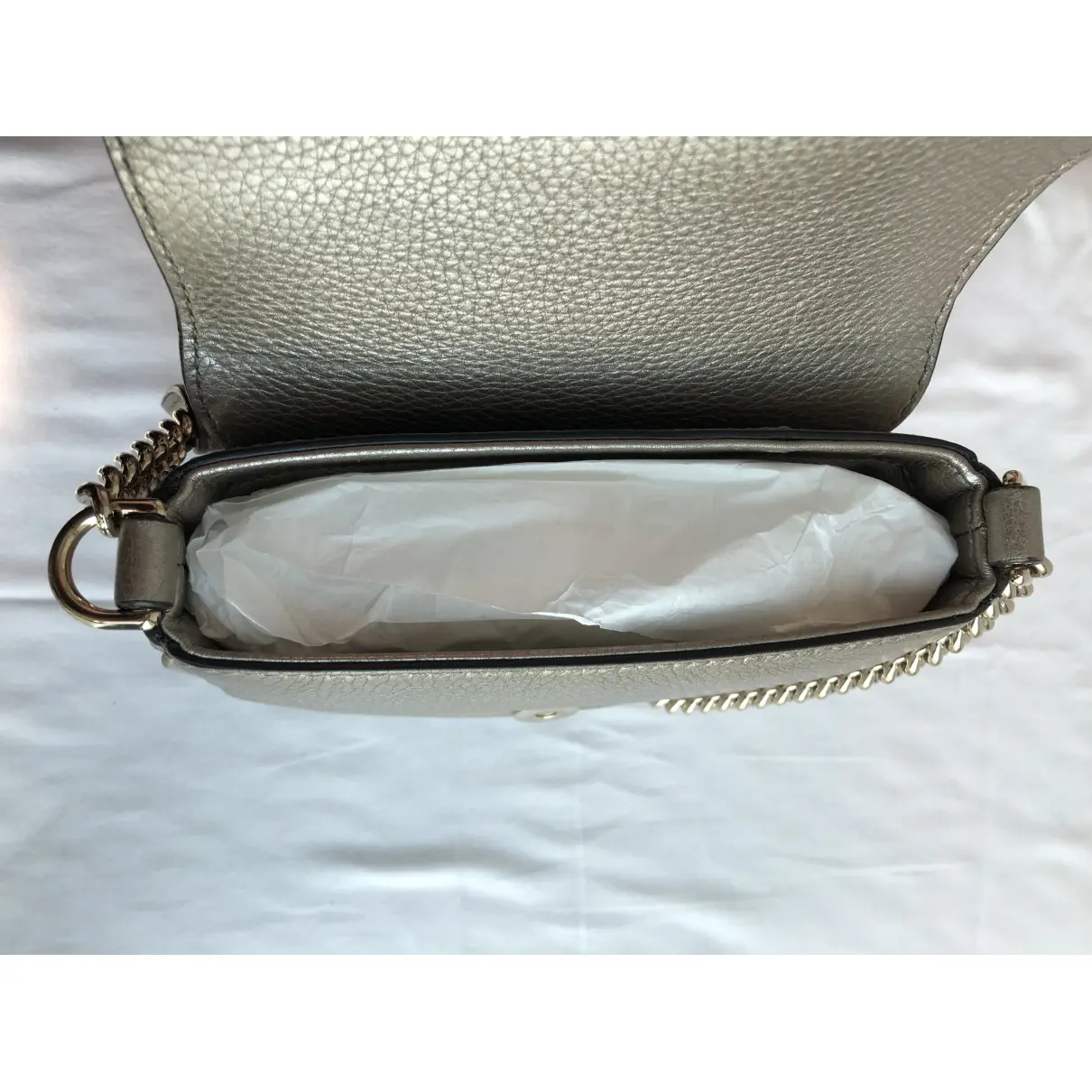Buy Gucci Soho Flap leather crossbody bag online
