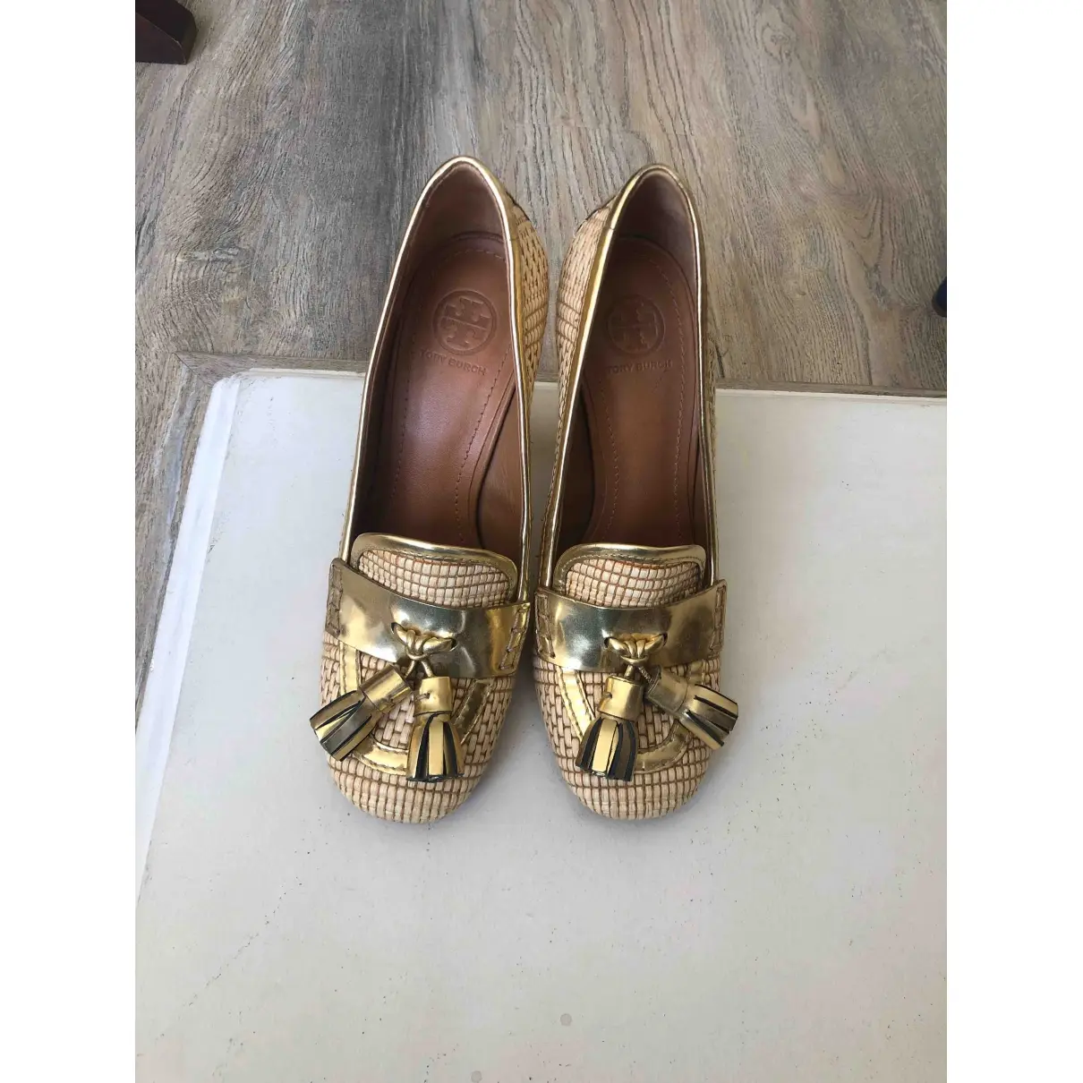 Tory Burch Leather heels for sale