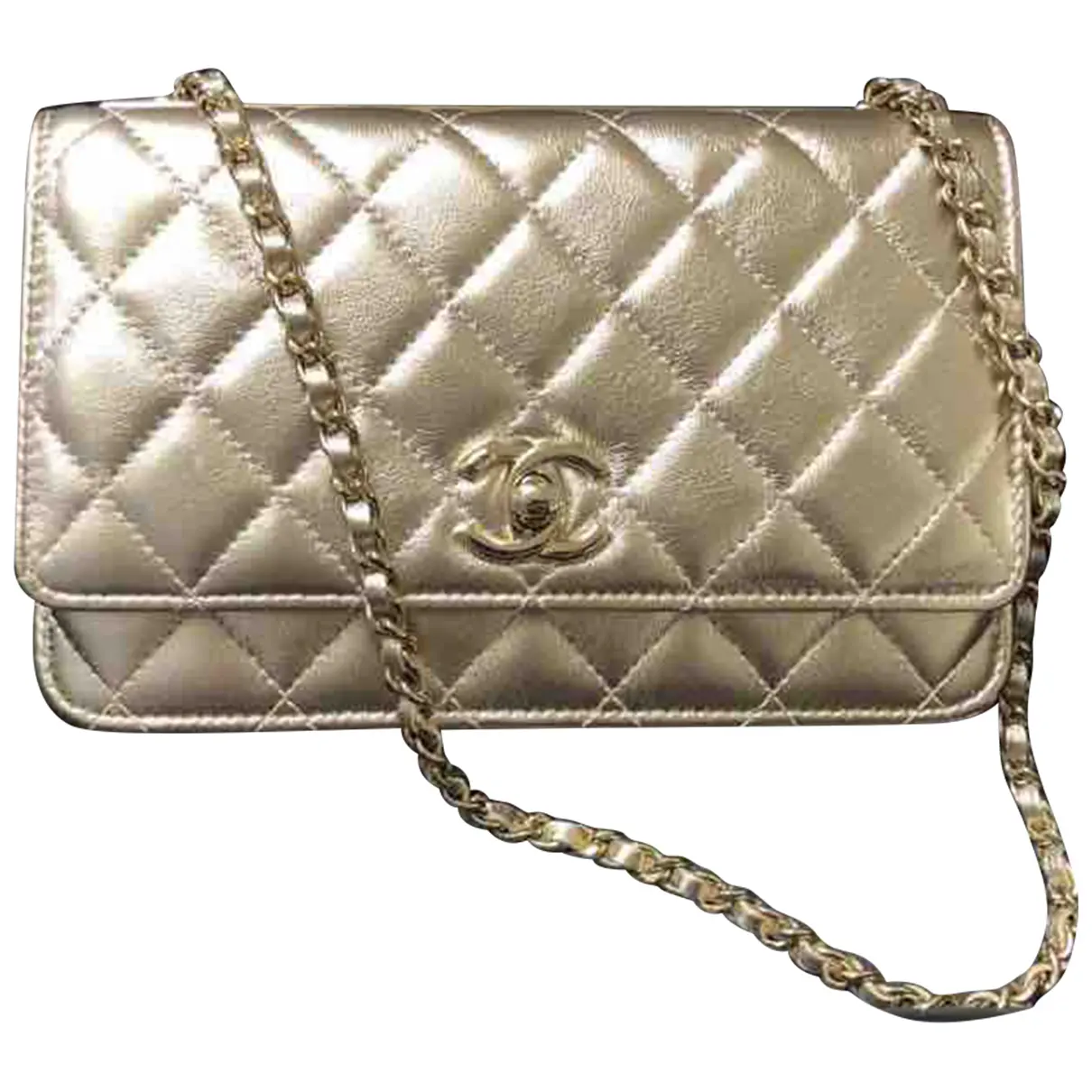 Trendy CC Wallet on Chain leather crossbody bag Chanel