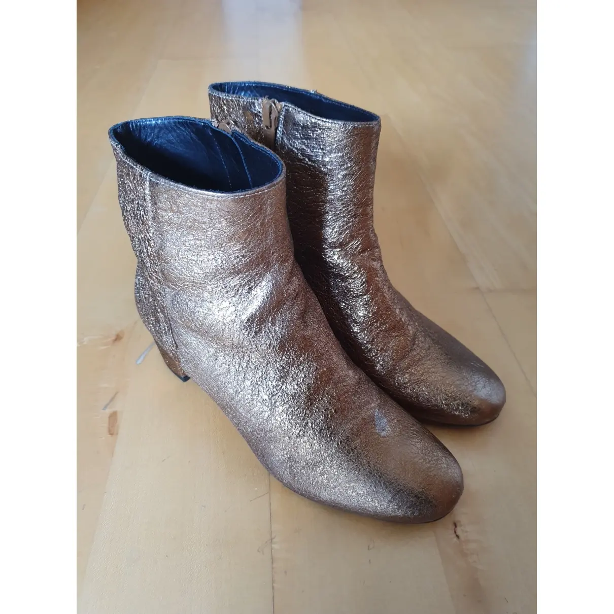 Vanessa Bruno Leather ankle boots for sale