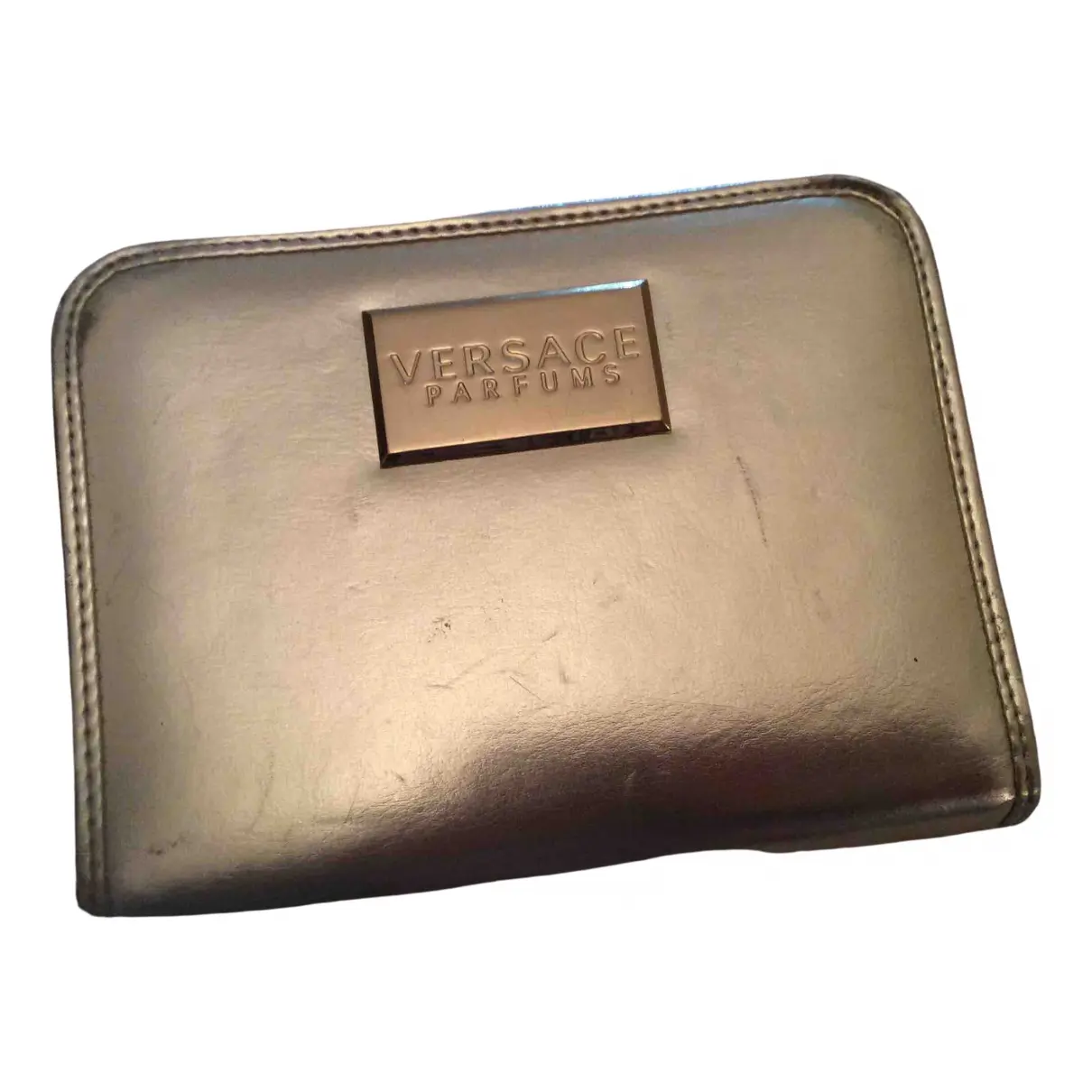 Leather wallet Versace - Vintage