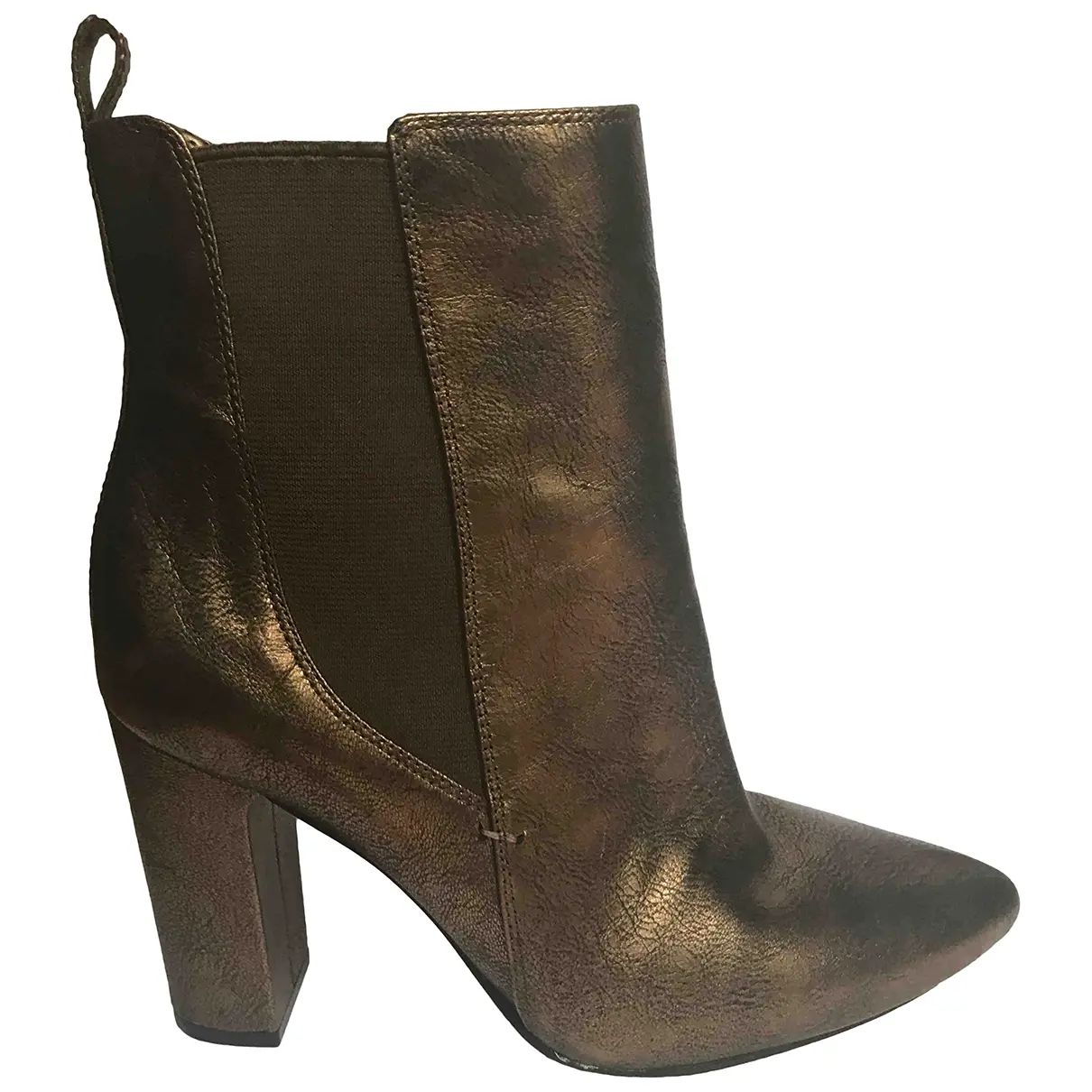 Leather western boots Vince  Camuto