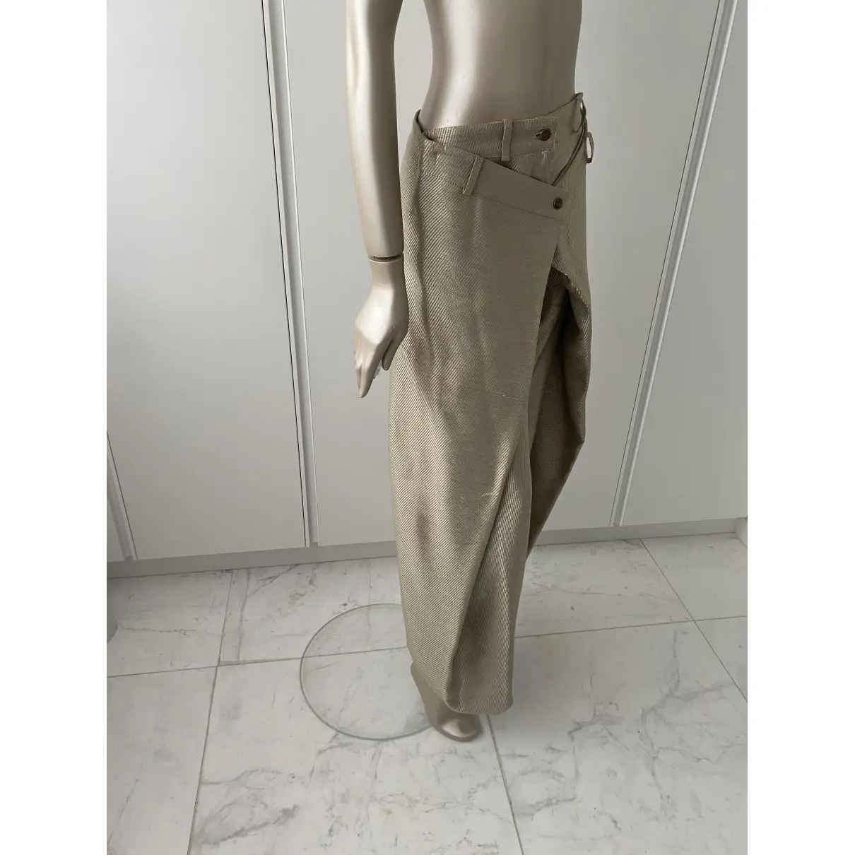 Linen trousers Dior - Vintage