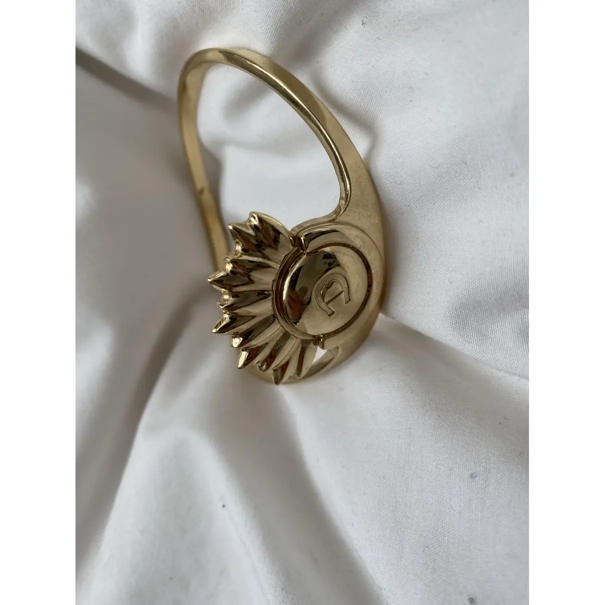 Aigner Gold Metal Bracelet for sale