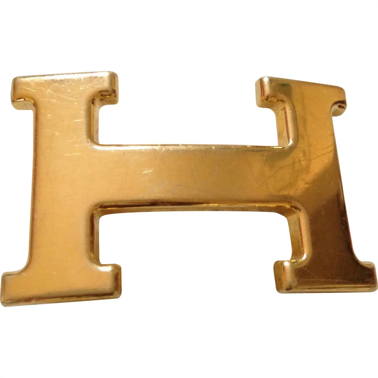 Gold Metal Belt Hermès