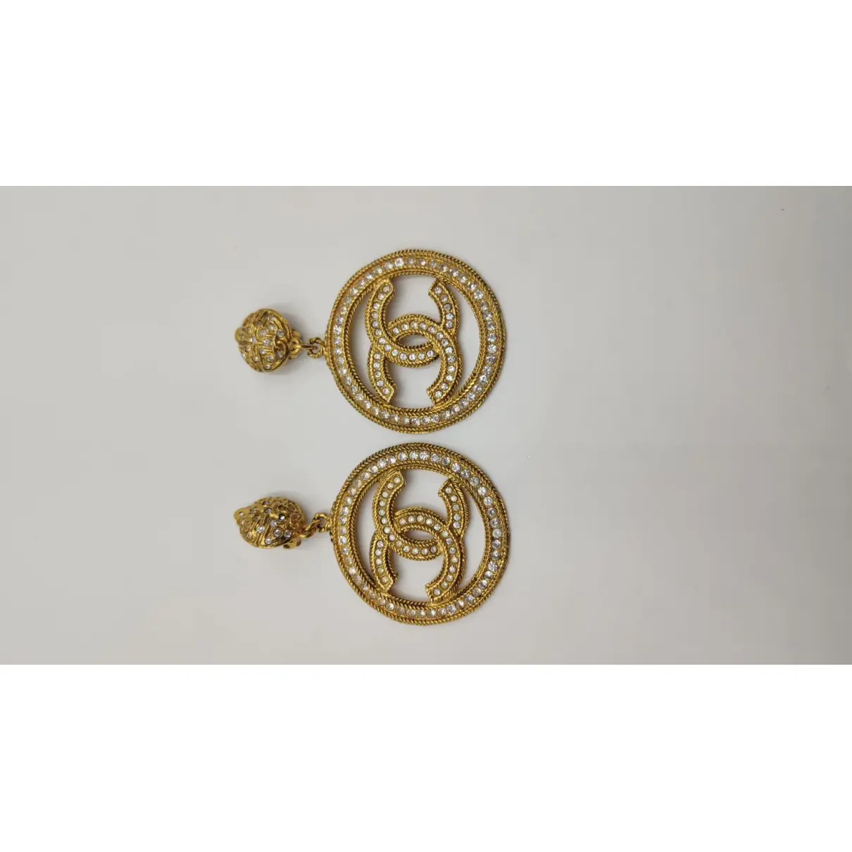 Buy Chanel CC earrings online