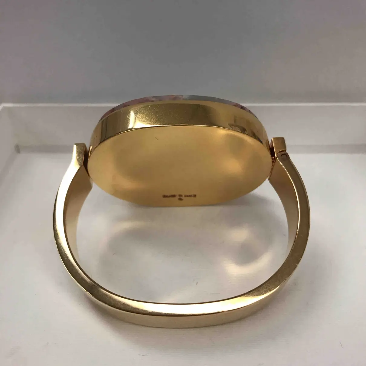 Celine Gold Metal Bracelet for sale