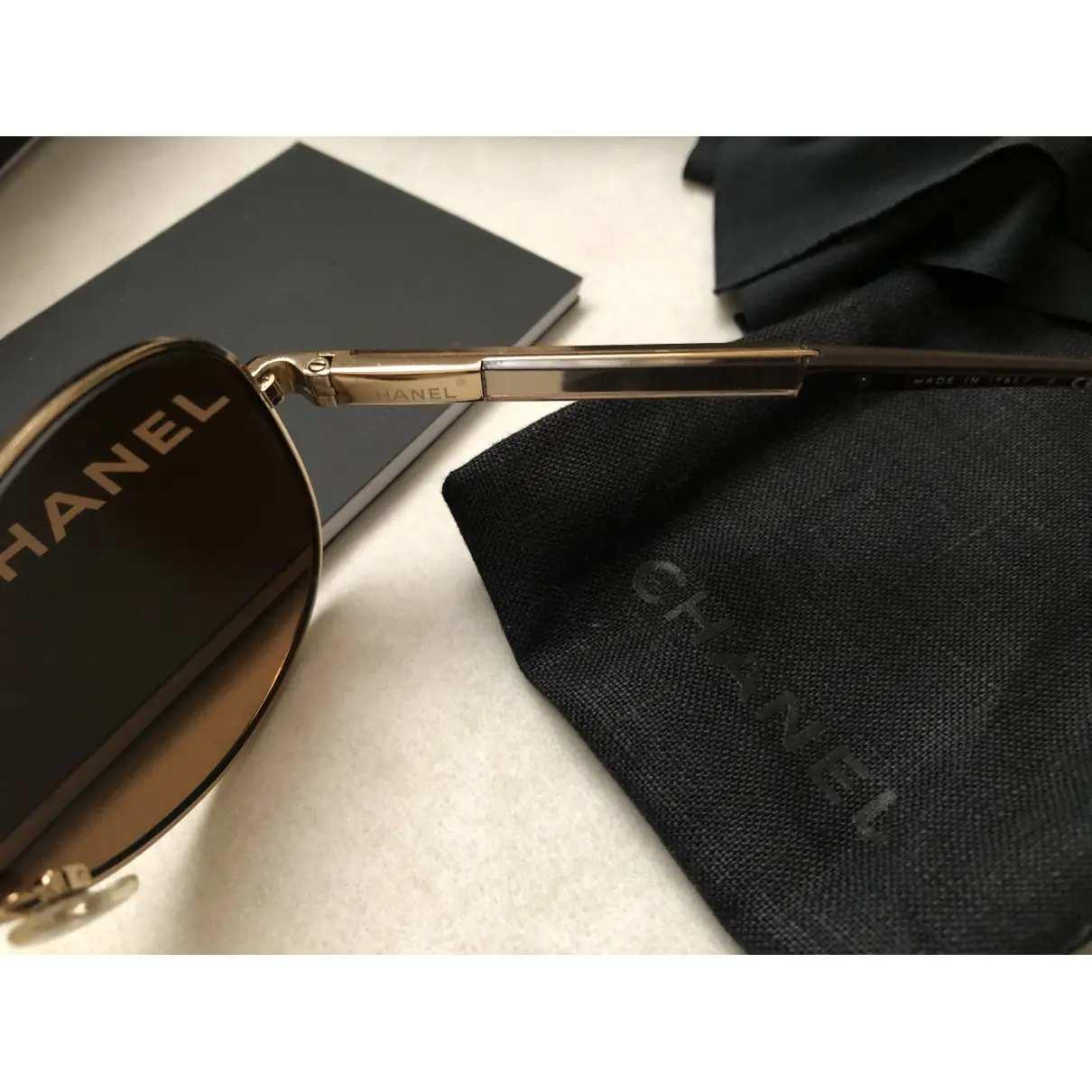 Buy Chanel Aviator sunglasses online