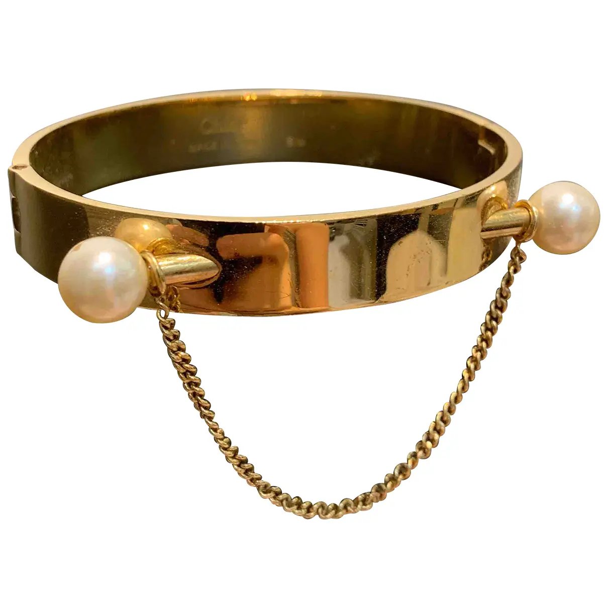 Gold Metal Bracelet Chloé