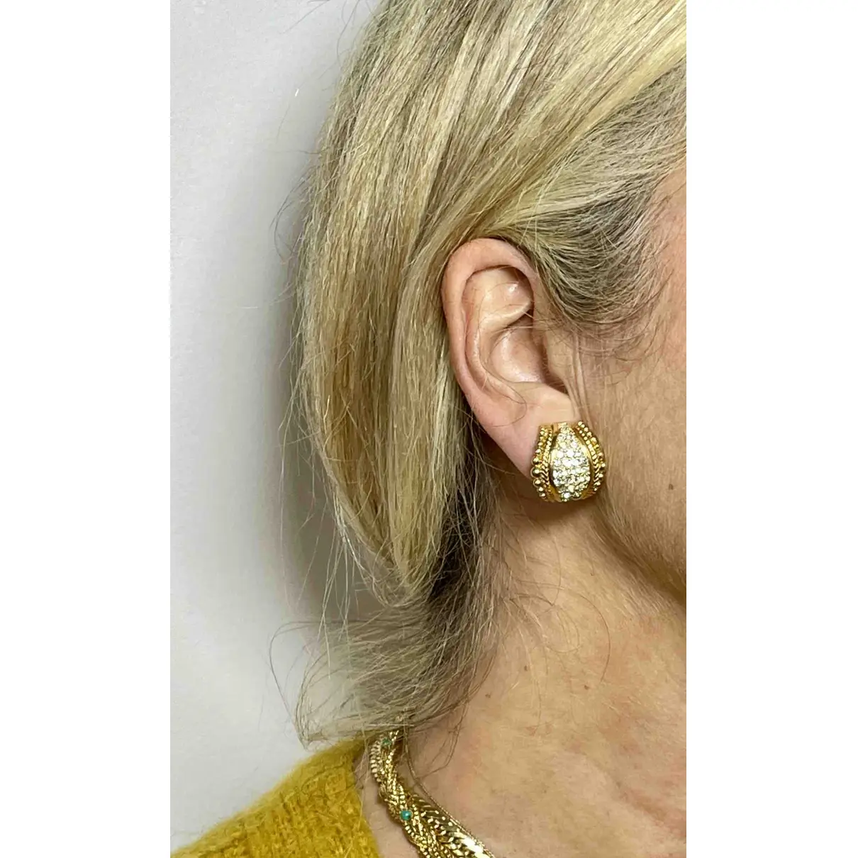 Earrings Dior - Vintage