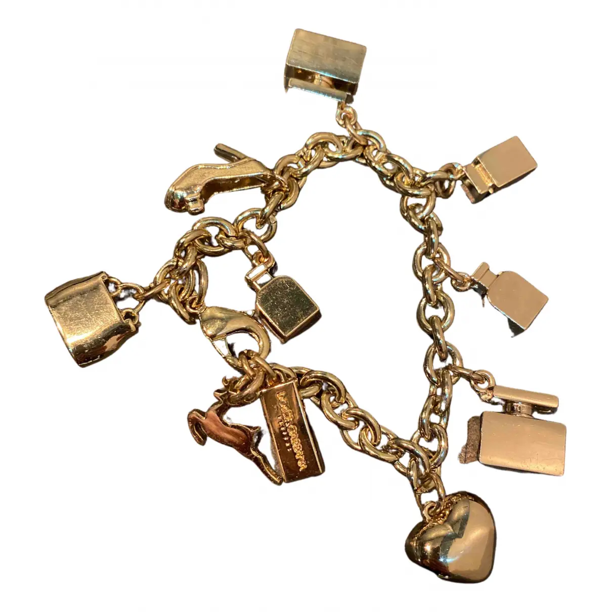 Gold Metal Bracelet Dolce & Gabbana