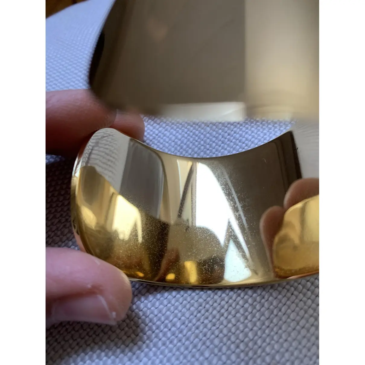 Gold Metal Bracelet Elie Saab