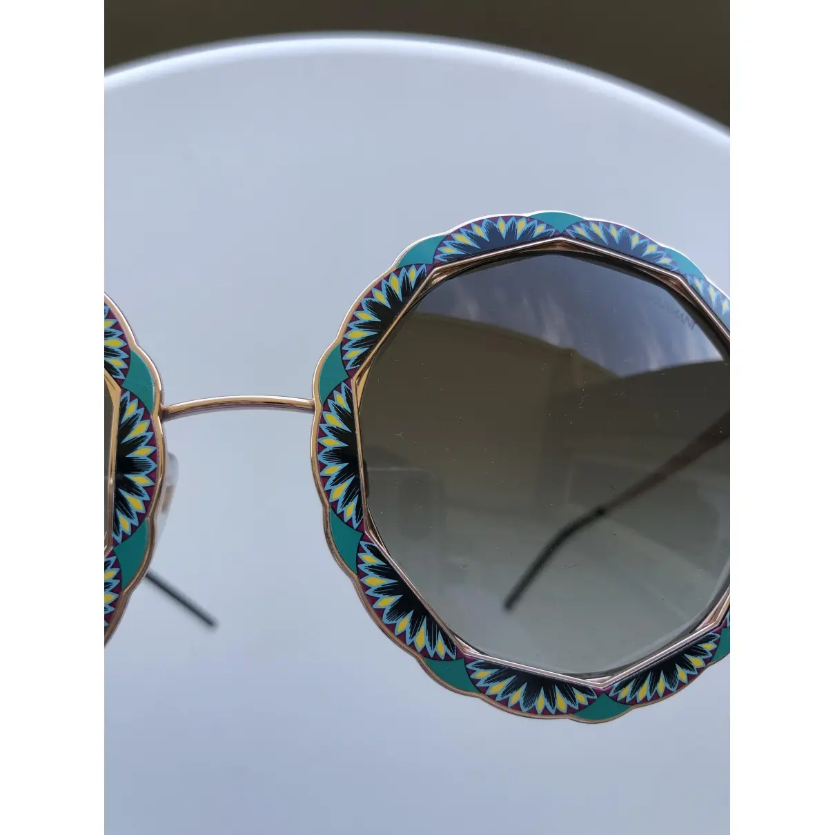 Emporio Armani Oversized sunglasses for sale