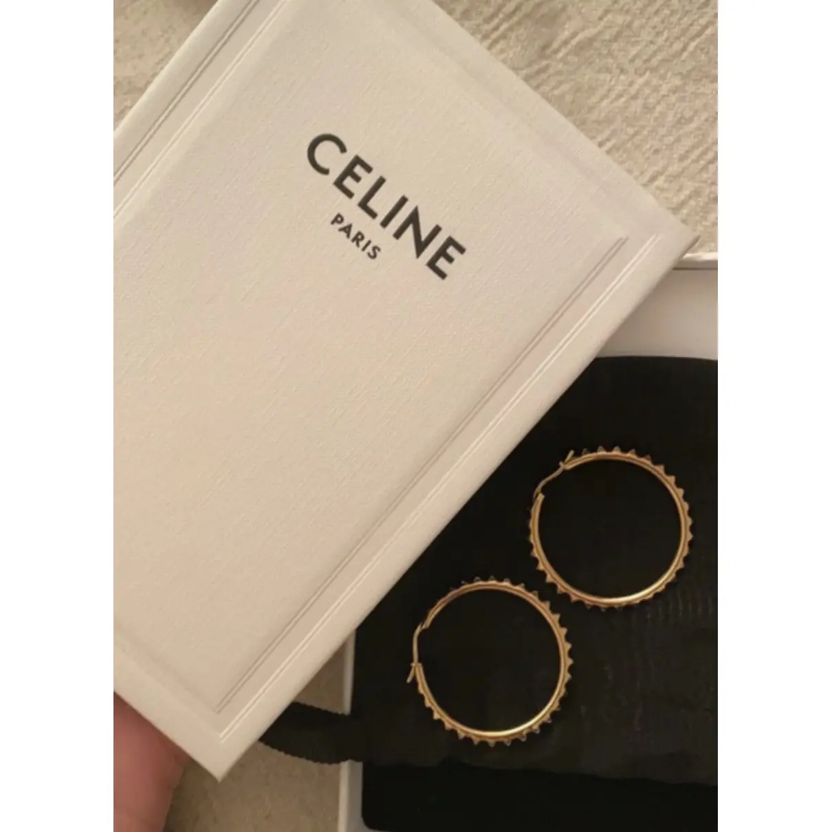 Hoop earrings Celine