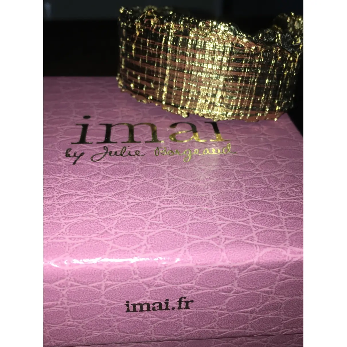 Buy Imai Gold Metal Bracelet online
