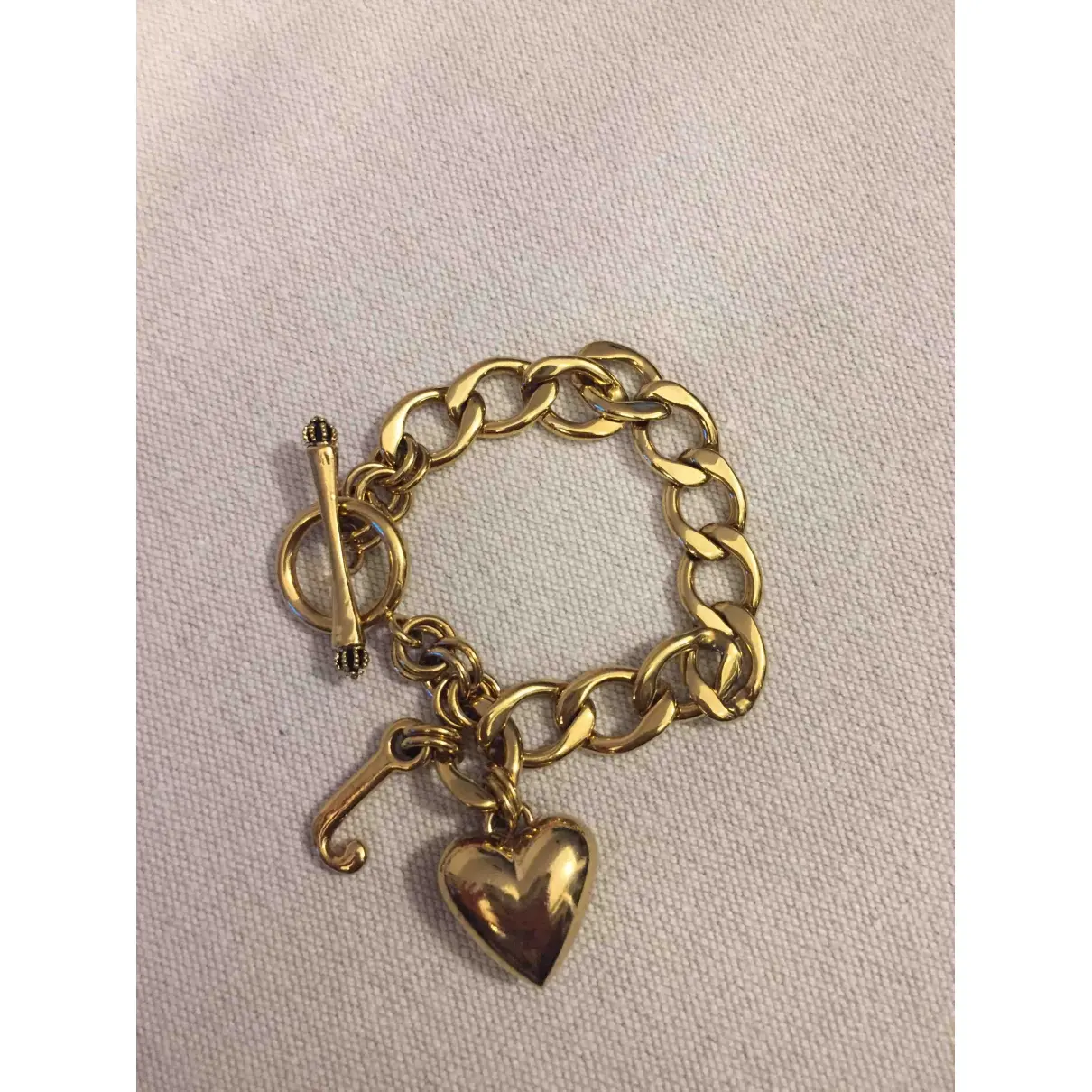 Juicy Couture Gold Metal Bracelet for sale