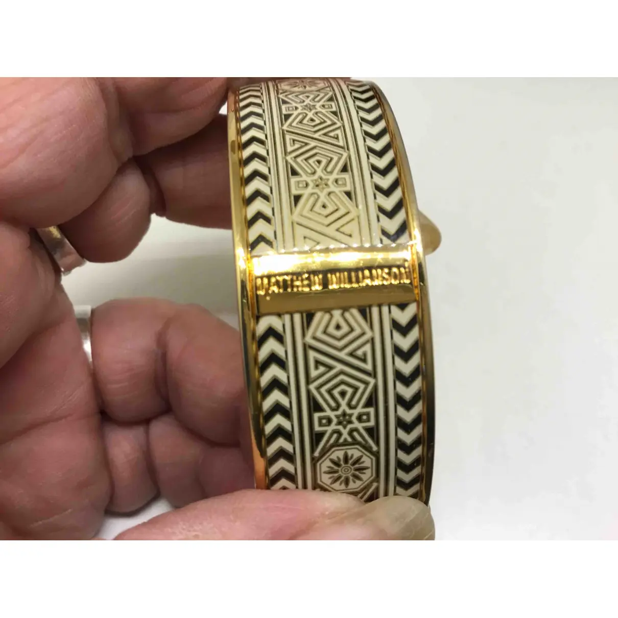 Gold Metal Bracelet Matthew Williamson - Vintage