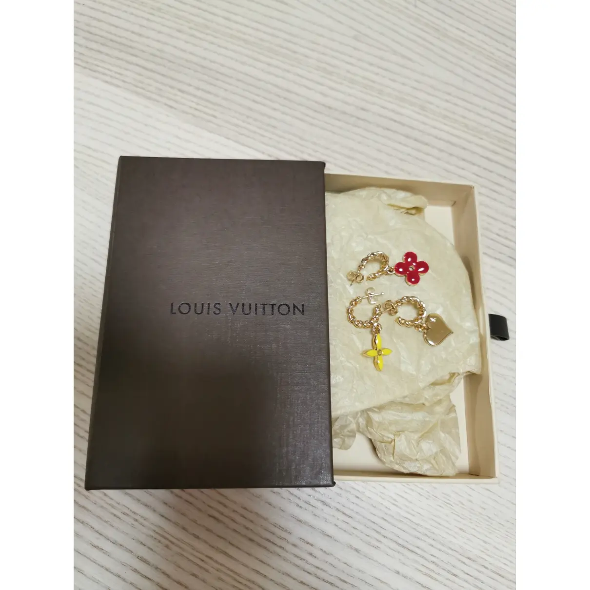 Monogram earrings Louis Vuitton