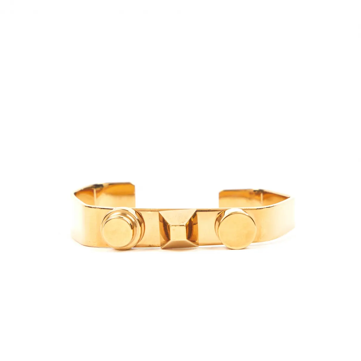 Gold Metal Bracelet Saint Laurent