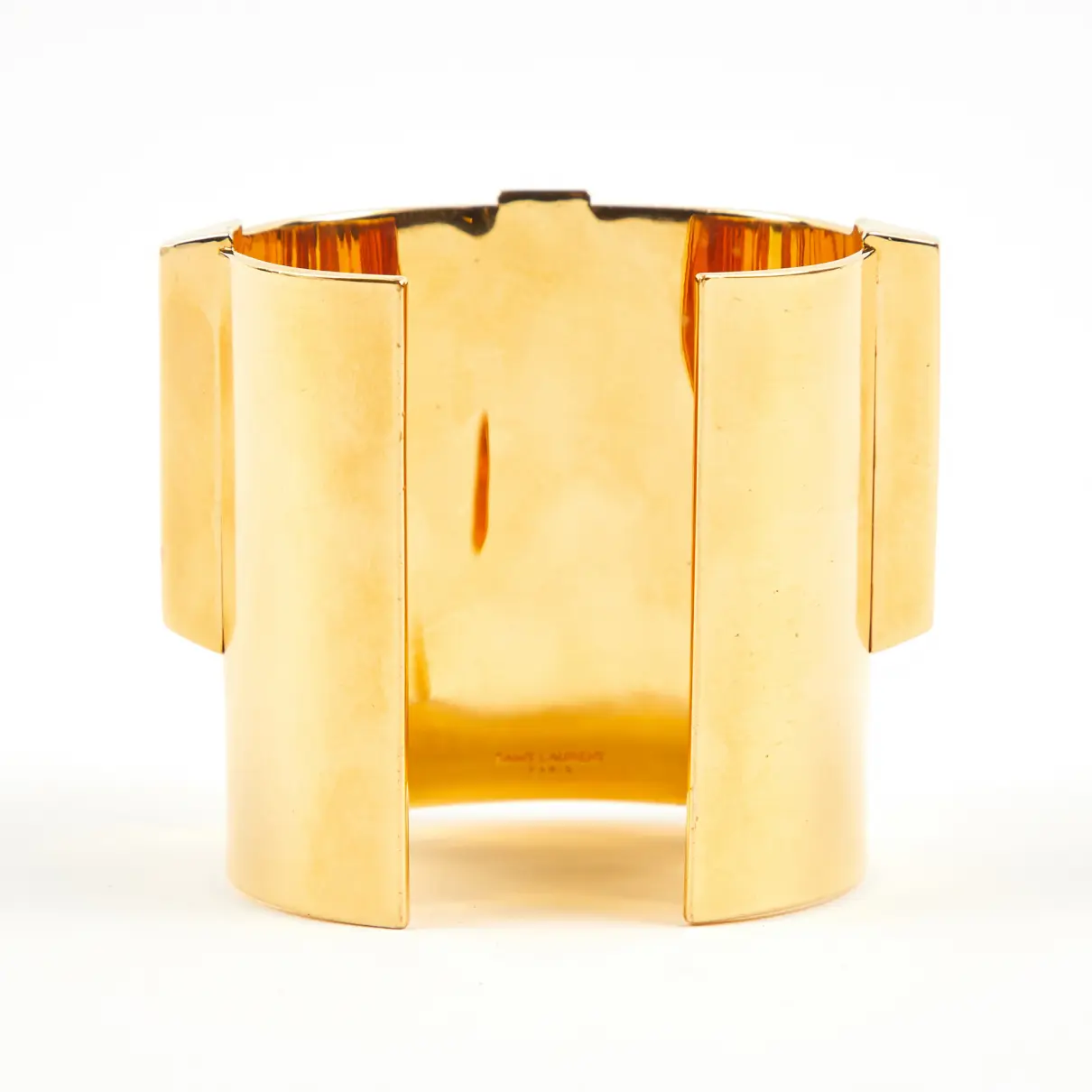 Buy Saint Laurent Gold Metal Bracelet online