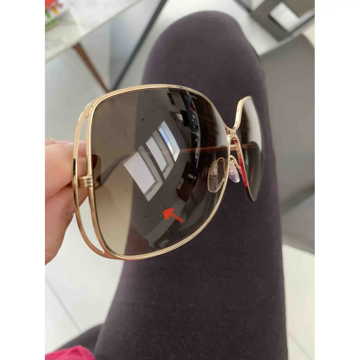 Oversized sunglasses Victoria Beckham