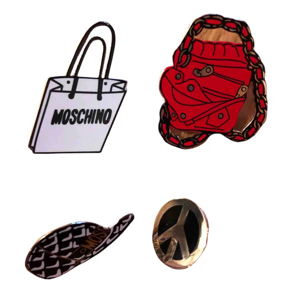 Pin & brooche Moschino for H&M