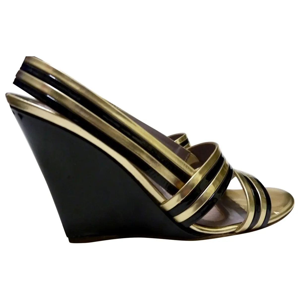 Patent leather sandals Anya Hindmarch