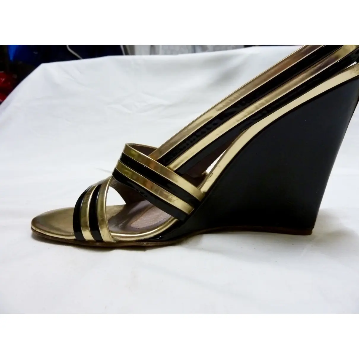 Anya Hindmarch Patent leather sandals for sale