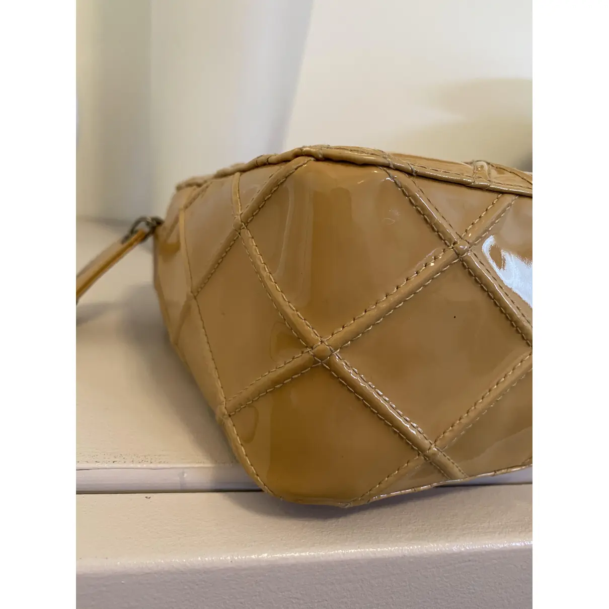 Patent leather handbag Chanel - Vintage