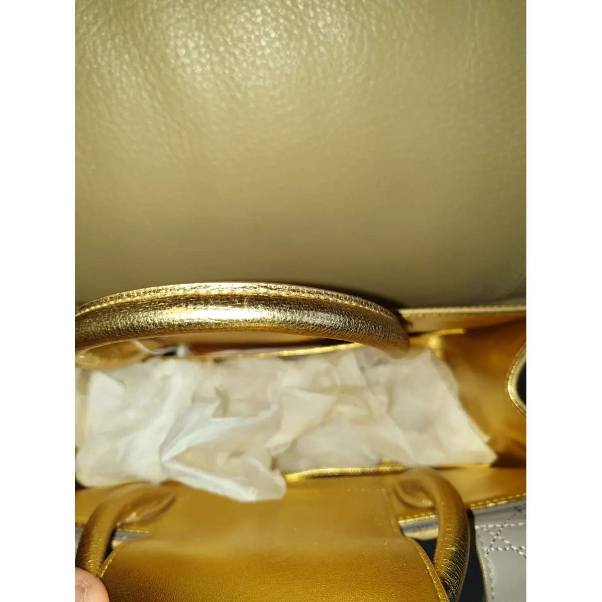 Diorever patent leather handbag Dior