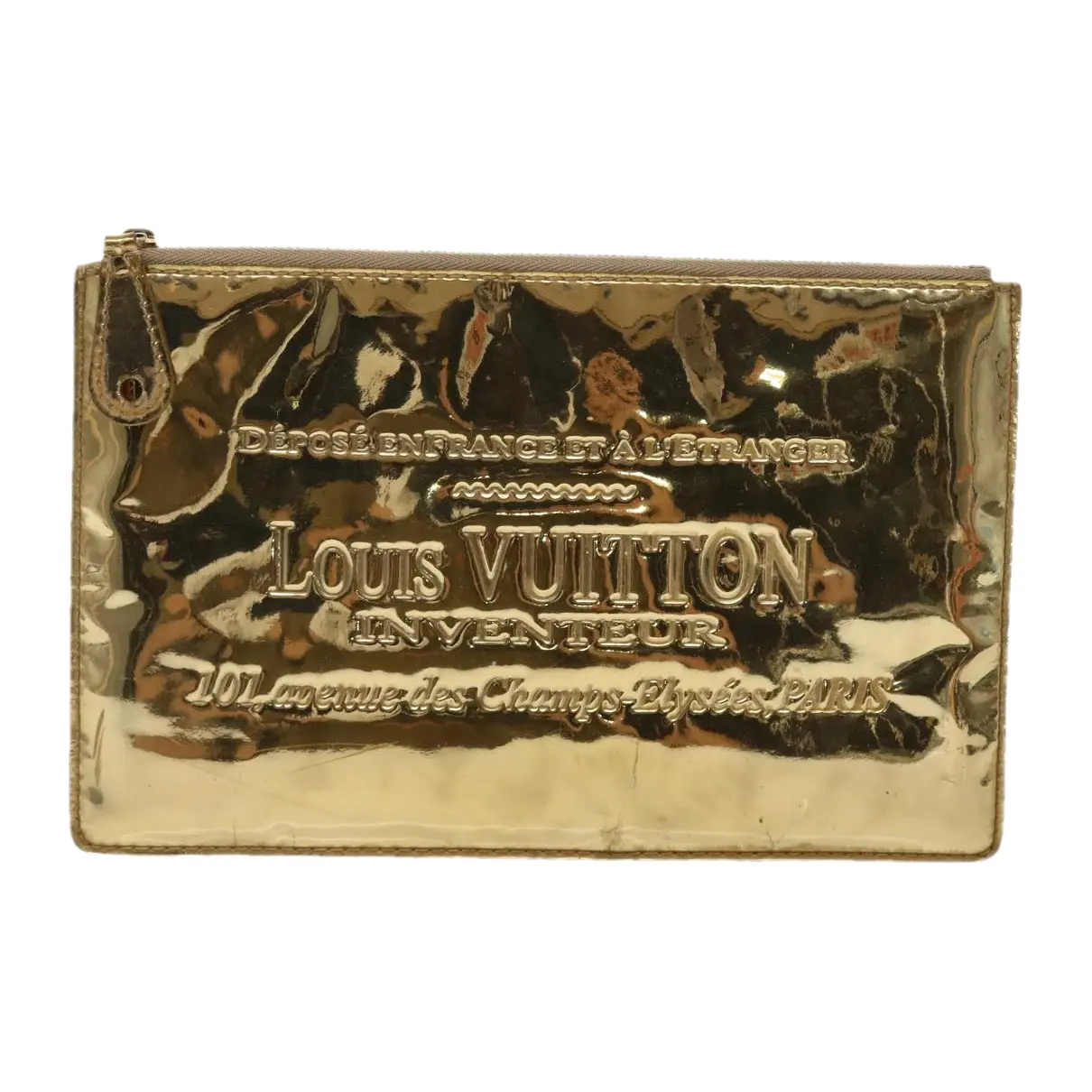 Pochette Accessoire patent leather clutch bag Louis Vuitton