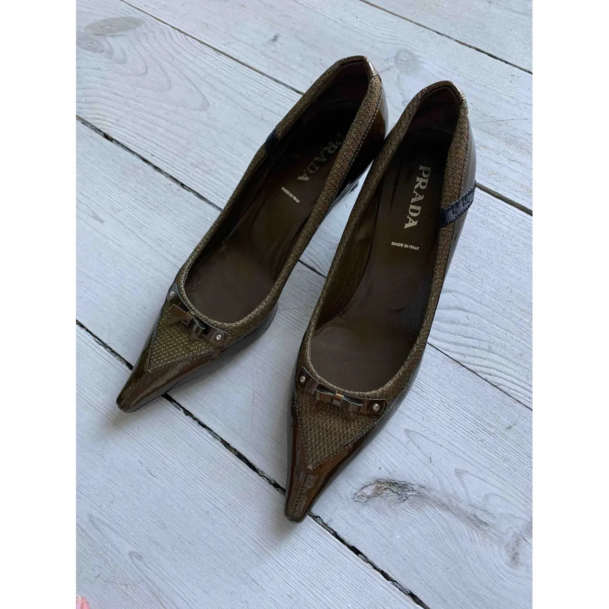 Buy Prada Patent leather heels online - Vintage