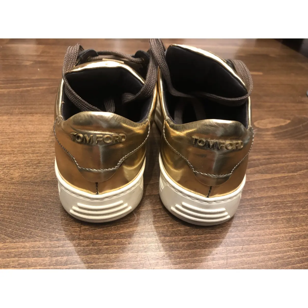 Buy Tom Ford Patent leather trainers online
