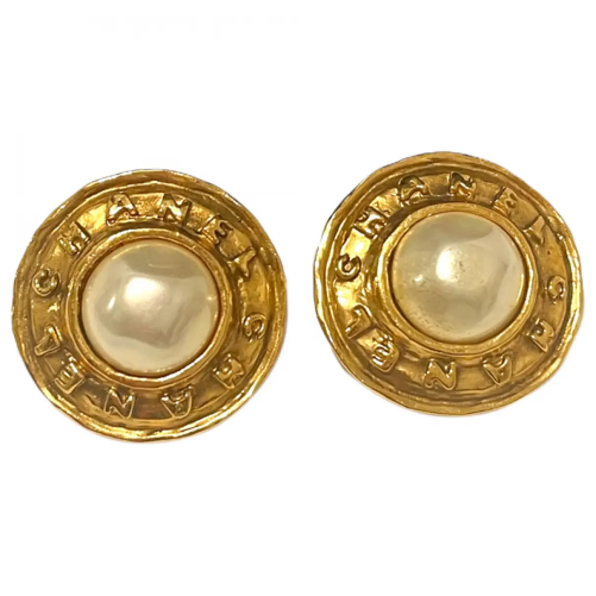 CHANEL pearl earrings Chanel