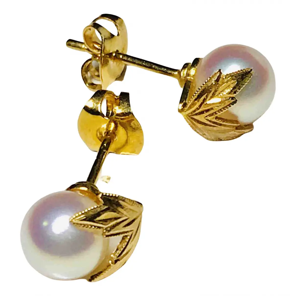 Pearls earrings Mikimoto