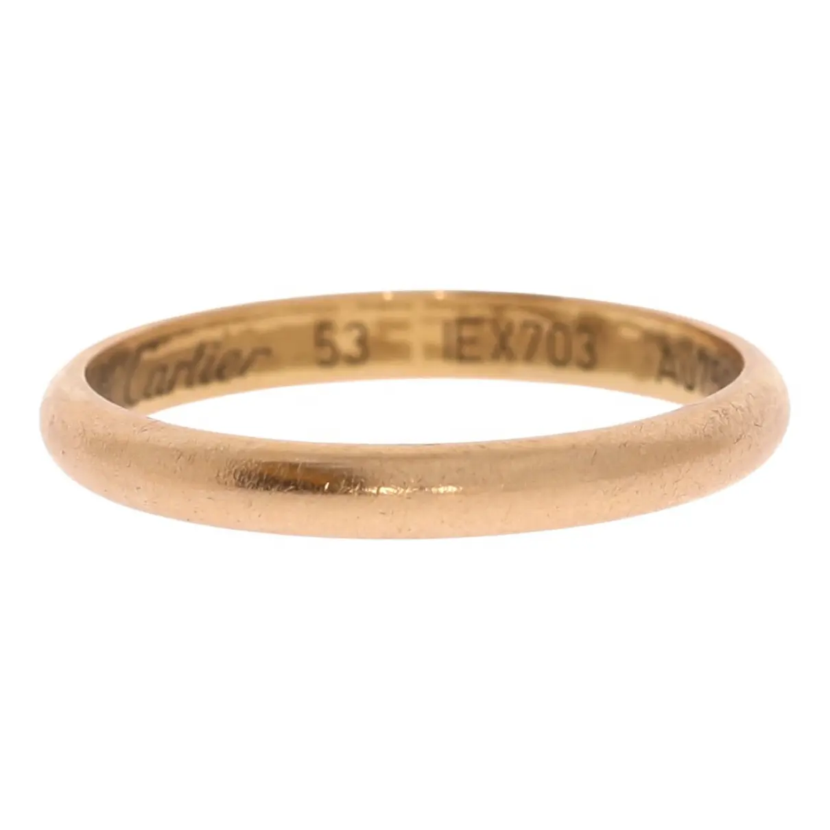 1895 pink gold ring Cartier