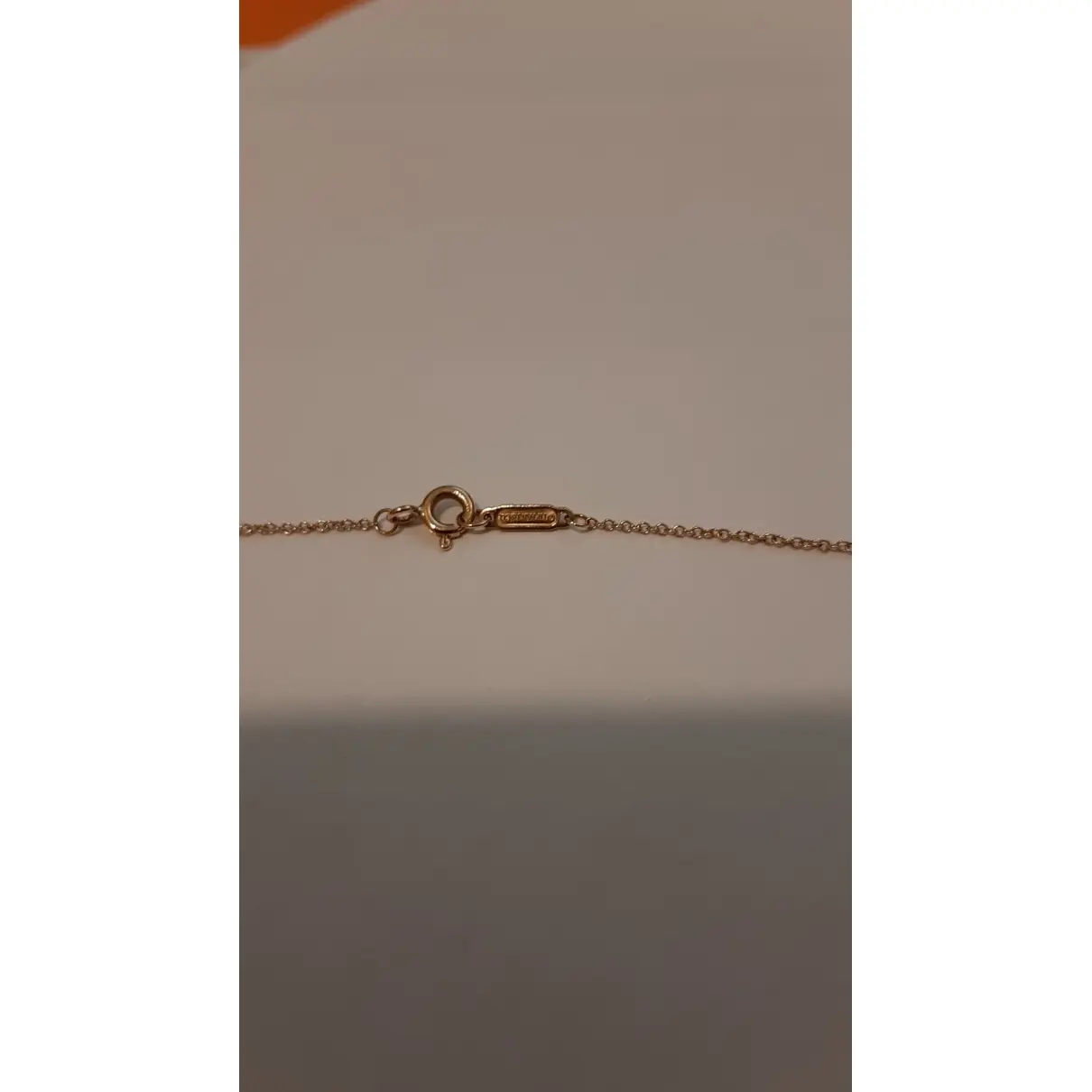 Tiffany & Co Clés Tiffany pink gold necklace for sale