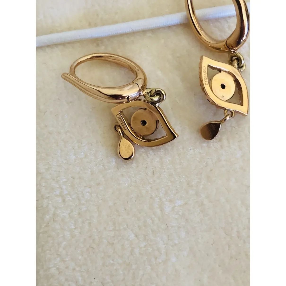 Buy Crivelli Pink gold earrings online